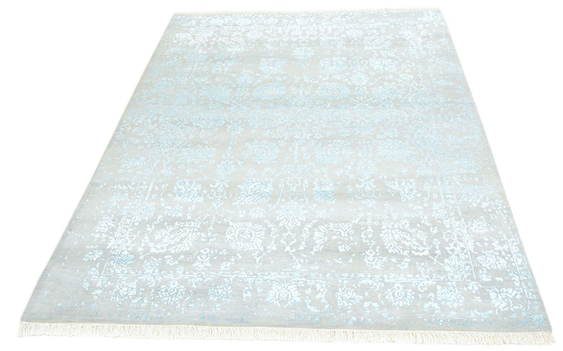 Tappeto di design - 202 x 155 cm - grigio chiaro
