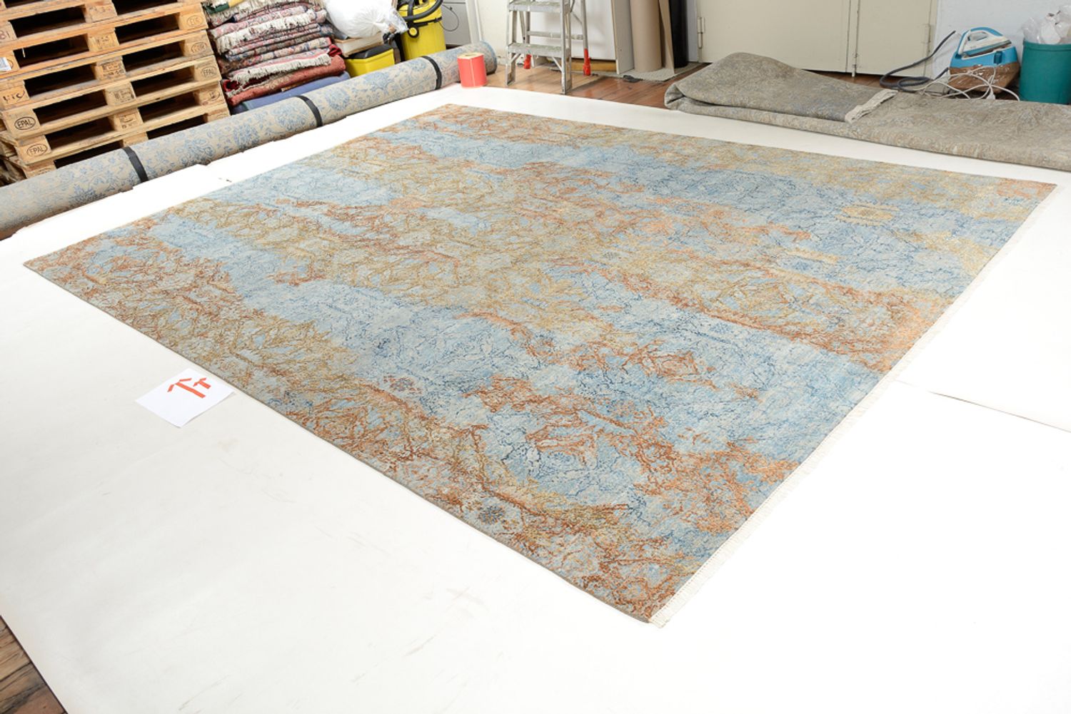 Tappeto di design - 370 x 275 cm - multicolore