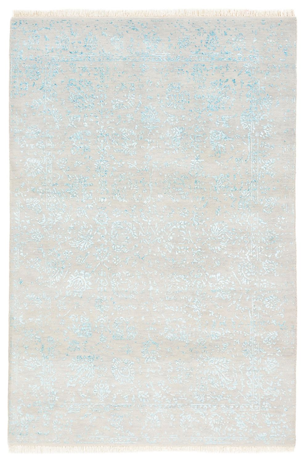 Tappeto di design - 181 x 122 cm - grigio chiaro