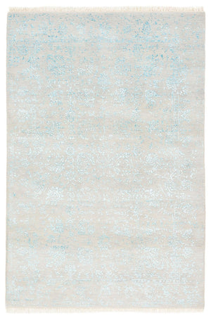 Tappeto di design - 181 x 122 cm - grigio chiaro
