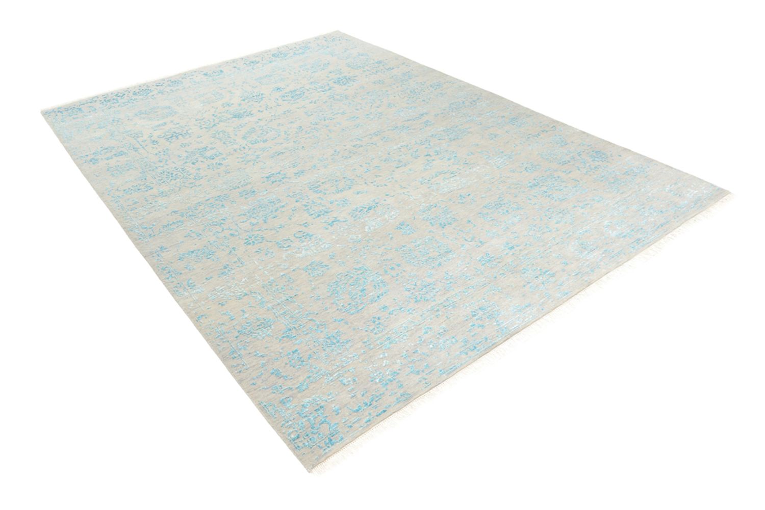 Tappeto di design - 181 x 122 cm - grigio chiaro