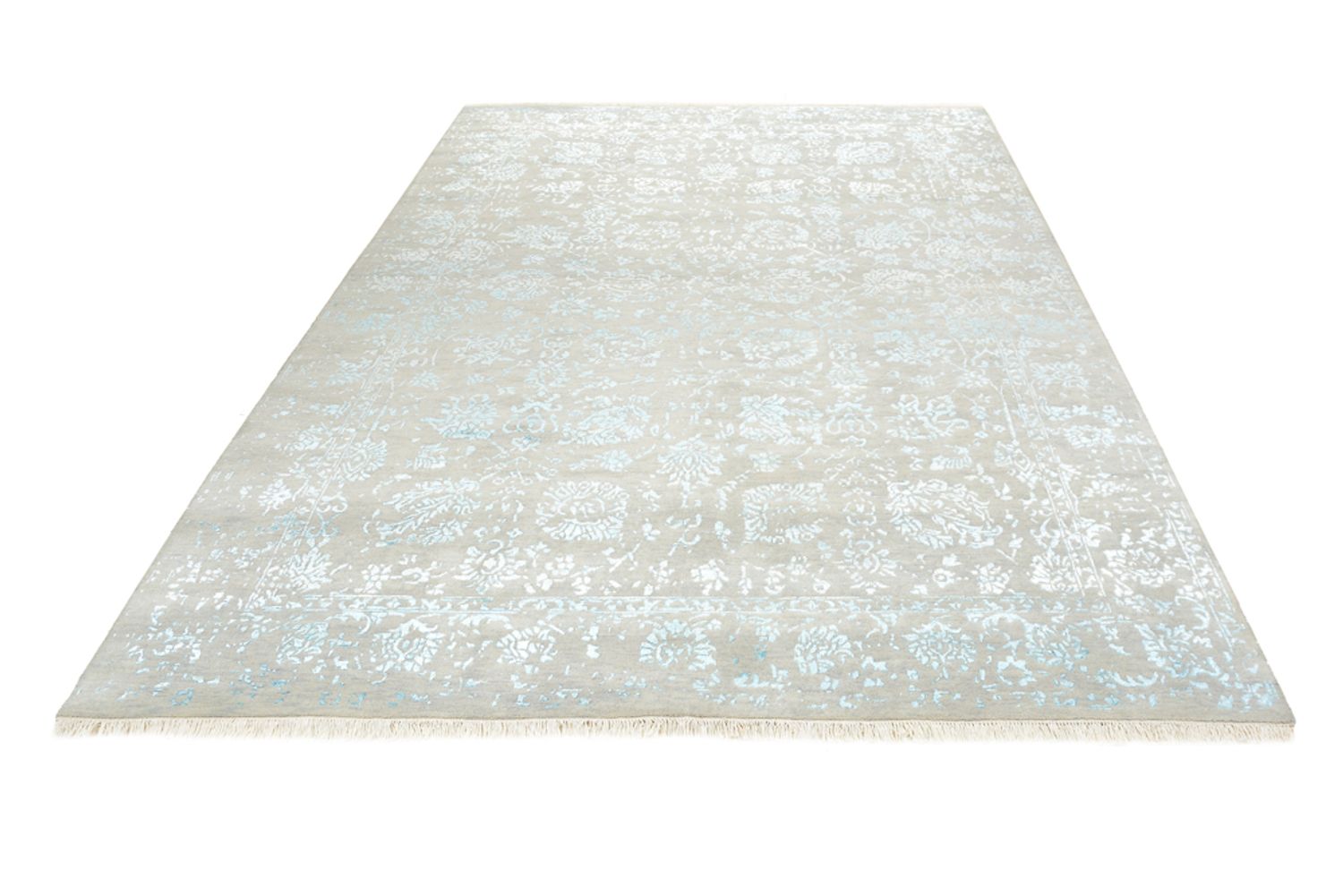 Tappeto di design - 181 x 122 cm - grigio chiaro
