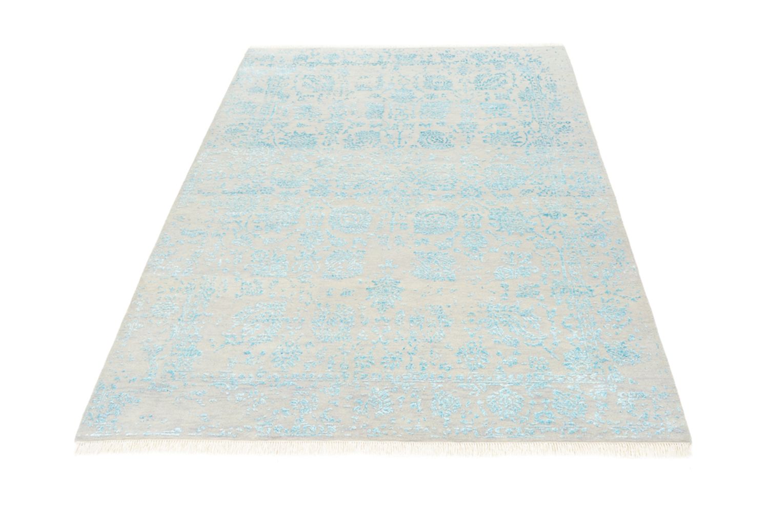 Tappeto di design - 194 x 149 cm - grigio chiaro