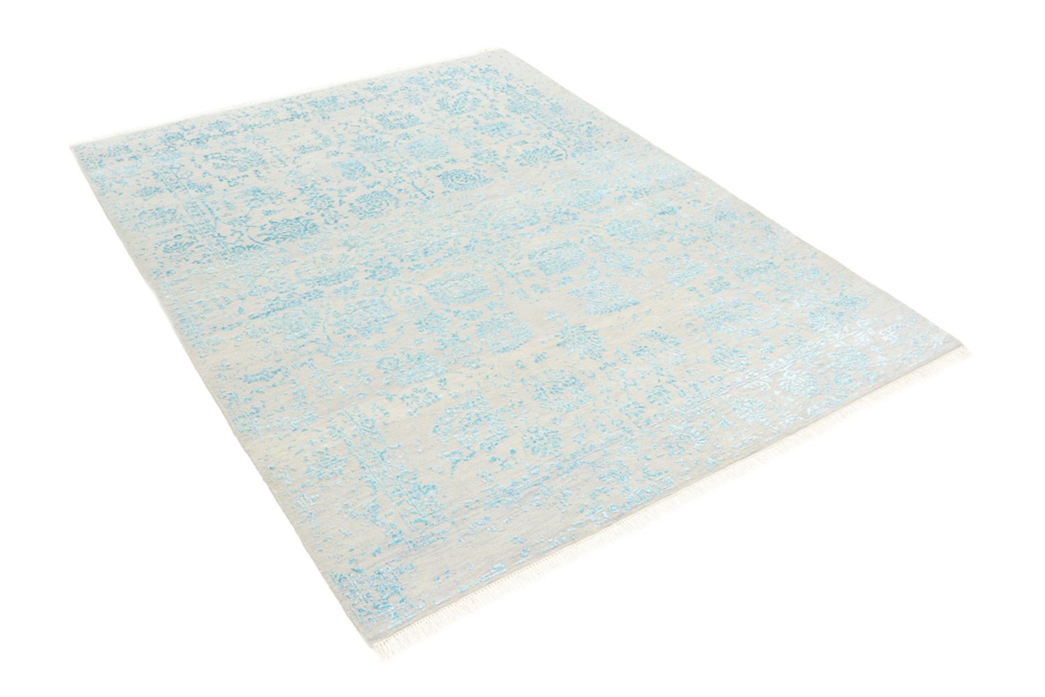 Tappeto di design - 194 x 149 cm - grigio chiaro