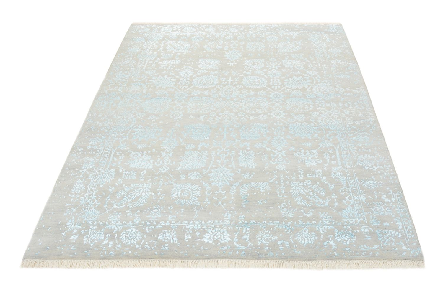 Tappeto di design - 194 x 149 cm - grigio chiaro