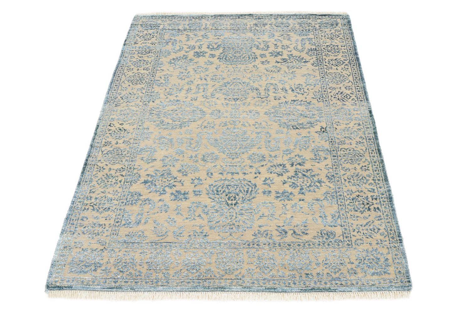 Tappeto di design - 148 x 100 cm - blu chiaro