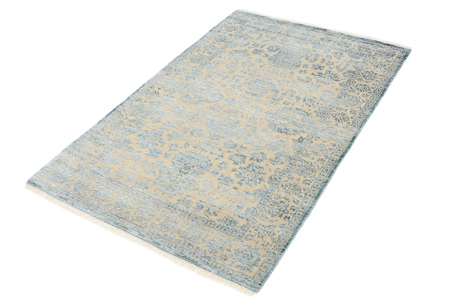 Tappeto di design - 148 x 100 cm - blu chiaro