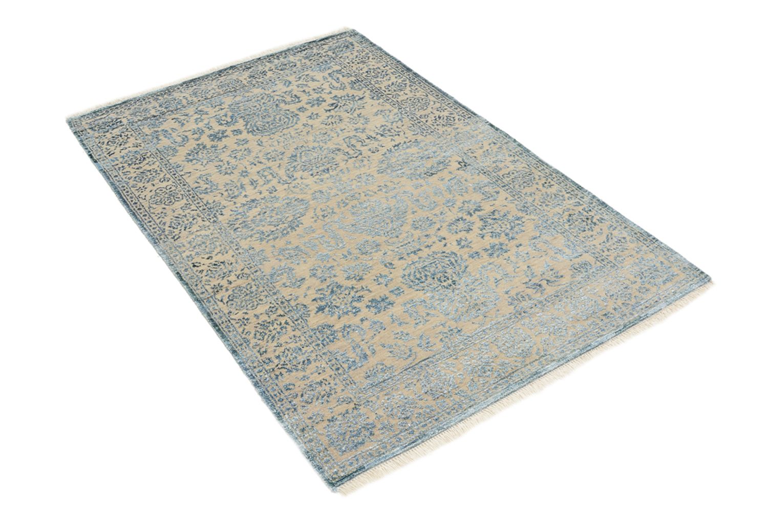 Tappeto di design - 148 x 100 cm - blu chiaro