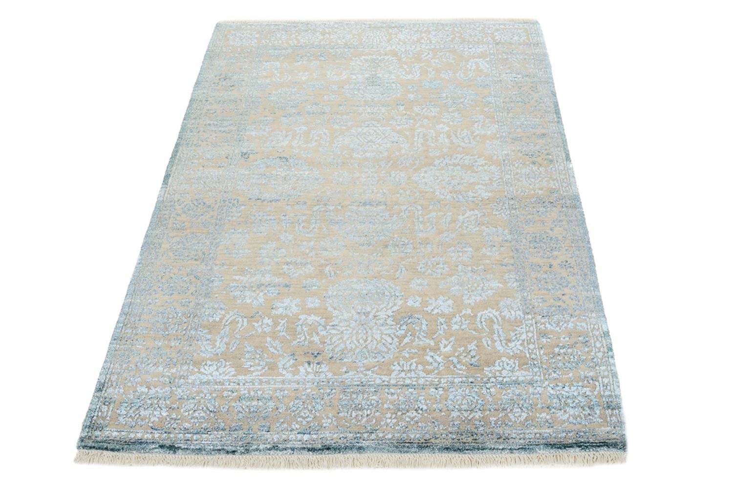Tappeto di design - 148 x 100 cm - blu chiaro