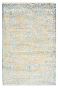 Tappeto di design - 152 x 103 cm - blu chiaro
