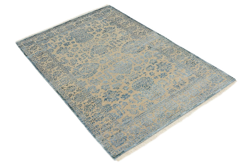 Tappeto di design - 151 x 106 cm - blu chiaro