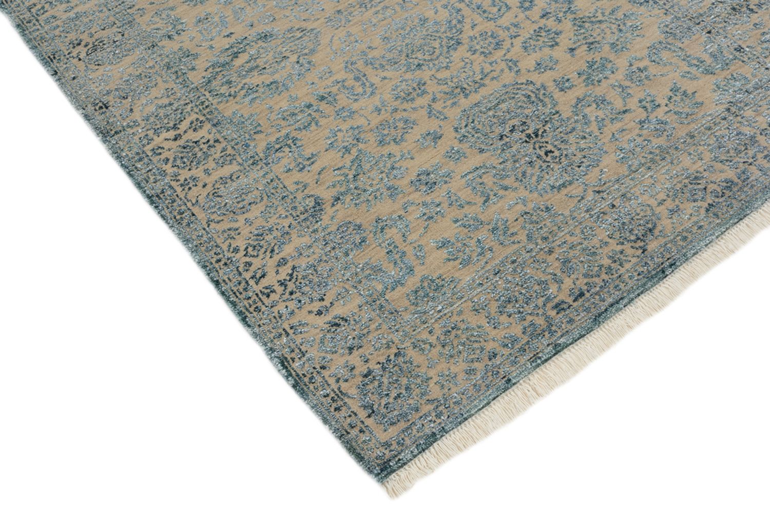 Tappeto di design - 151 x 106 cm - blu chiaro