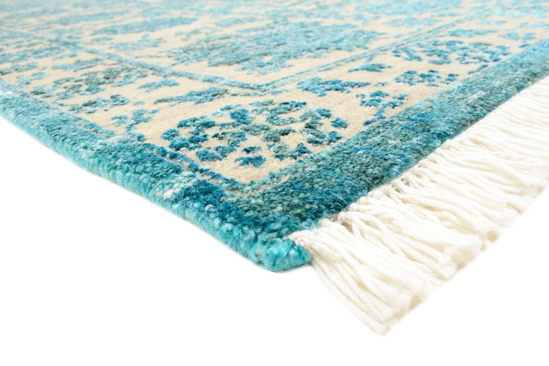 Tappeto di design - 301 x 203 cm - blu chiaro