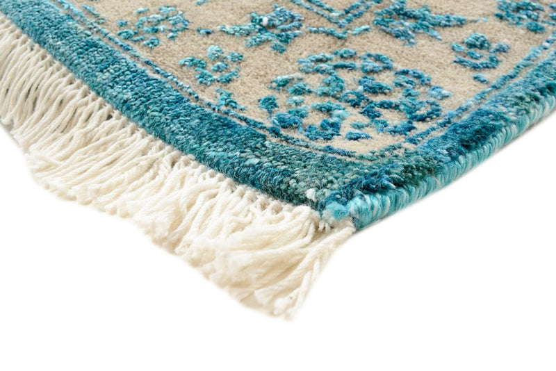Tappeto di design - 301 x 203 cm - blu chiaro