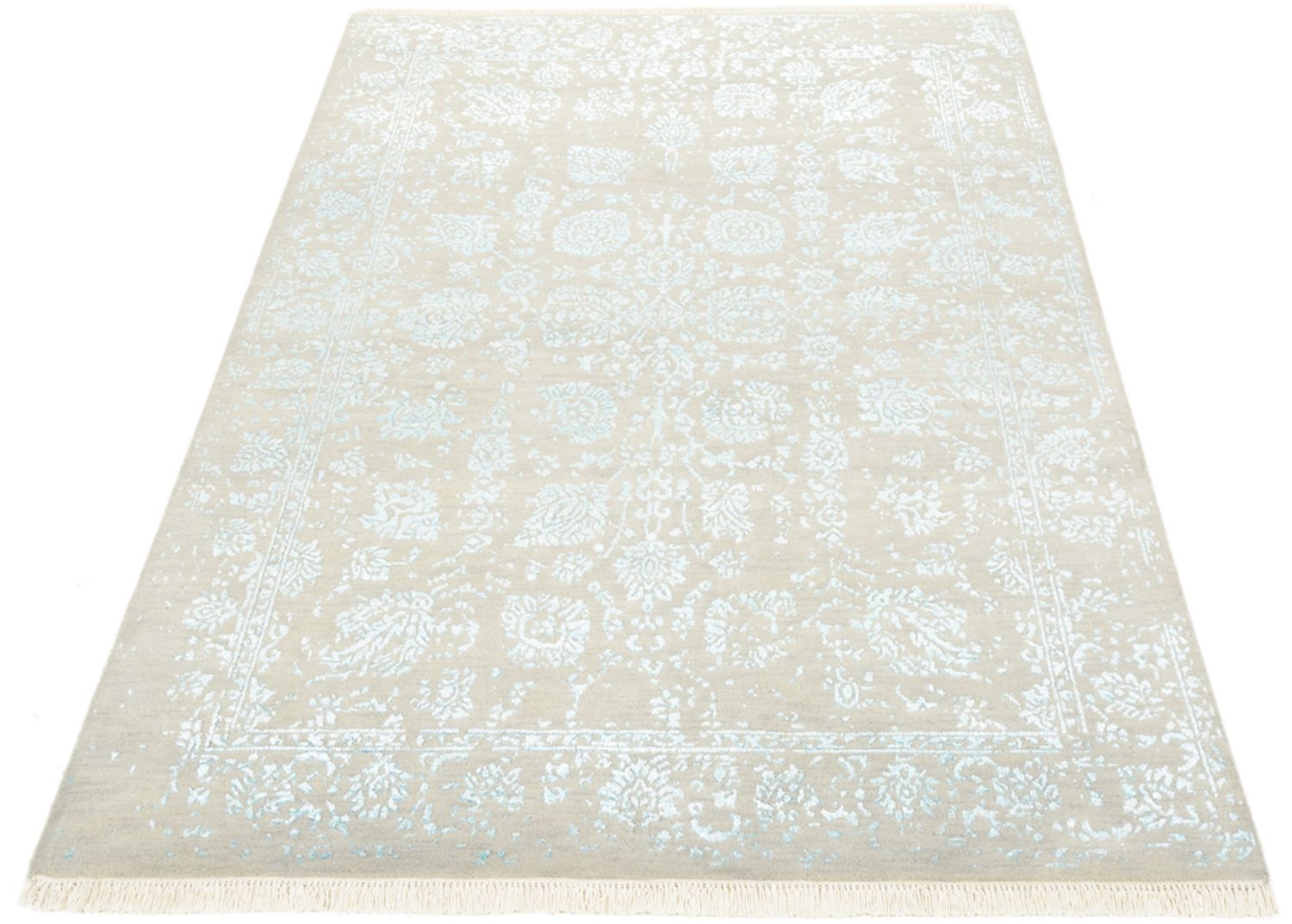 Tappeto di design - 177 x 124 cm - grigio chiaro