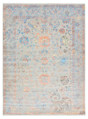 Tappeto di design - 366 x 271 cm - blu chiaro