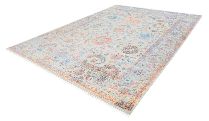 Tappeto di design - 366 x 271 cm - blu chiaro