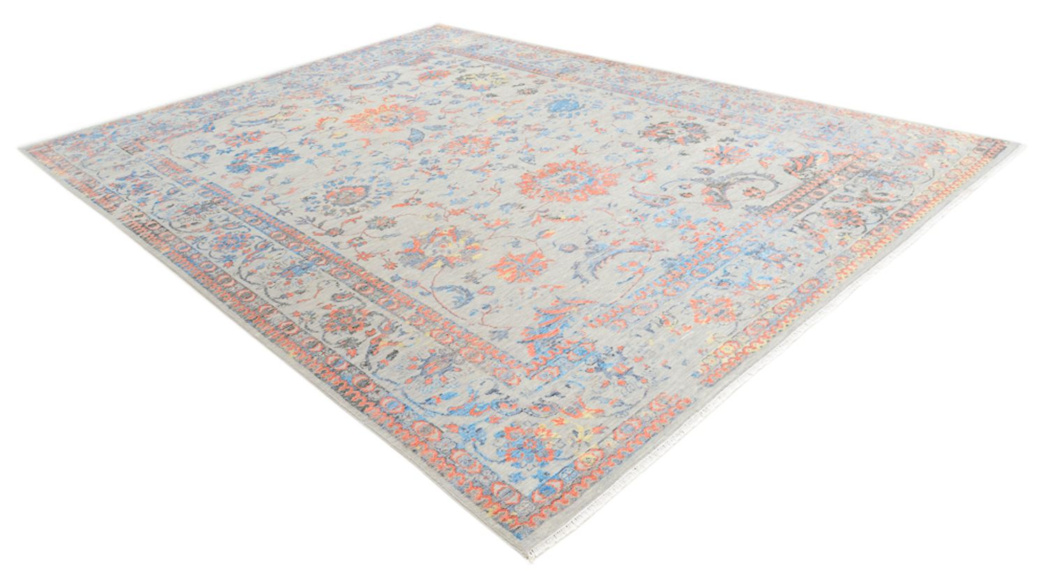 Tappeto di design - 366 x 271 cm - blu chiaro