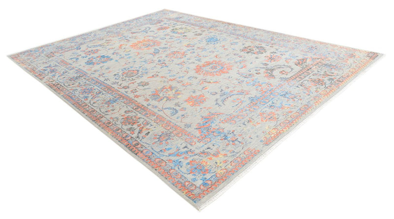 Tappeto di design - 366 x 271 cm - blu chiaro