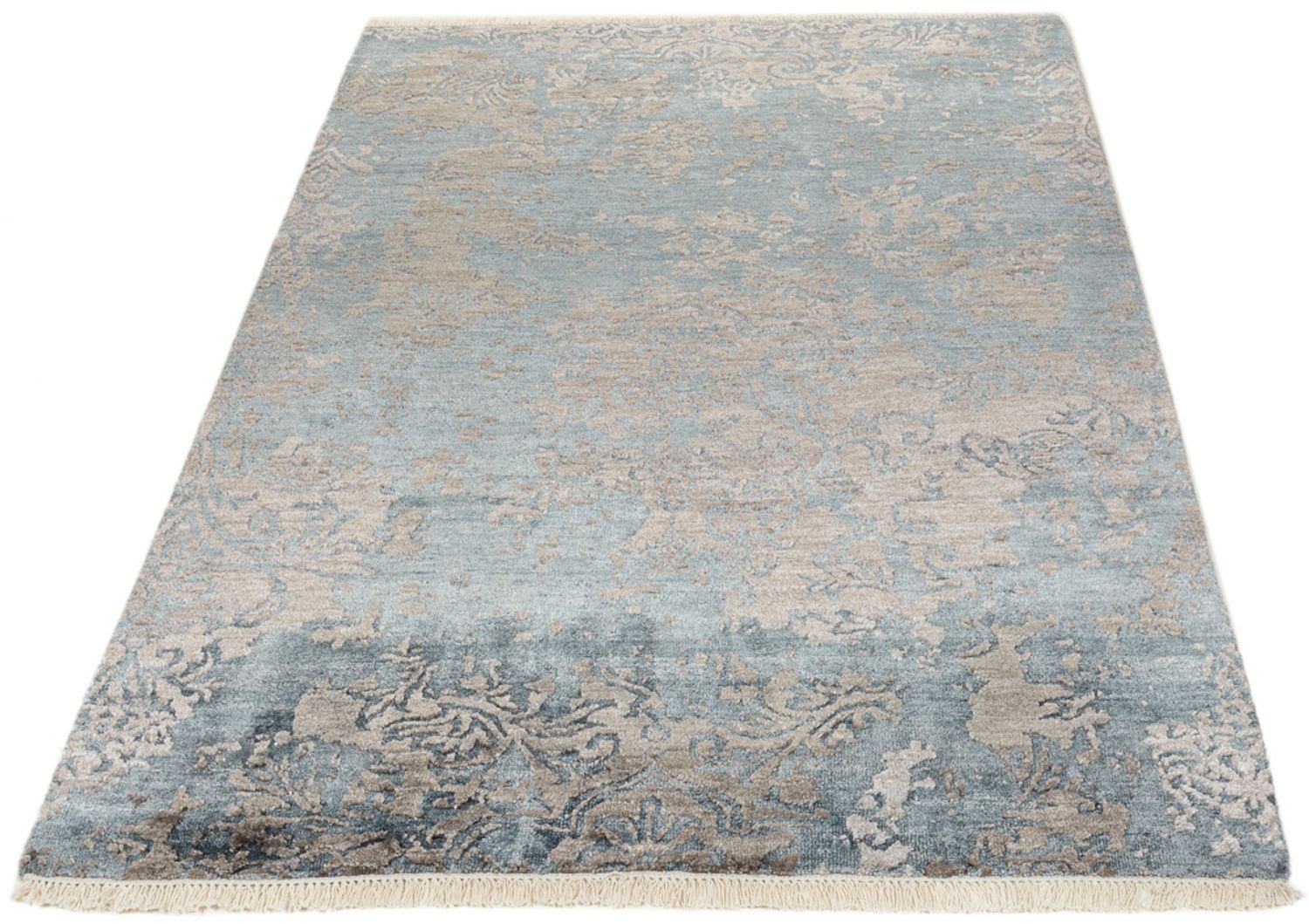 Tappeto di design - 177 x 121 cm - blu mare