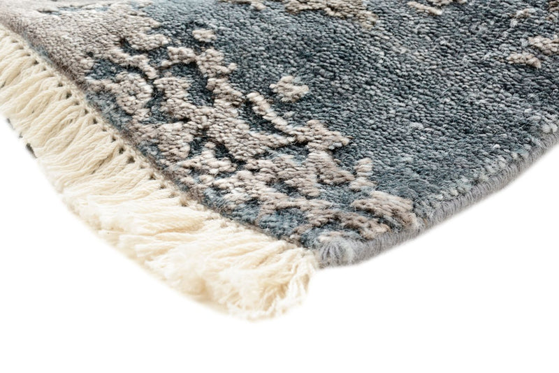 Tappeto di design - 177 x 121 cm - blu mare