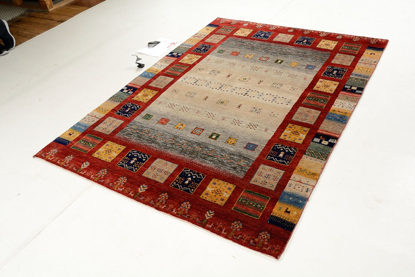 Loribaft Indo Tappeto 204x150cm - Tappeto di lana