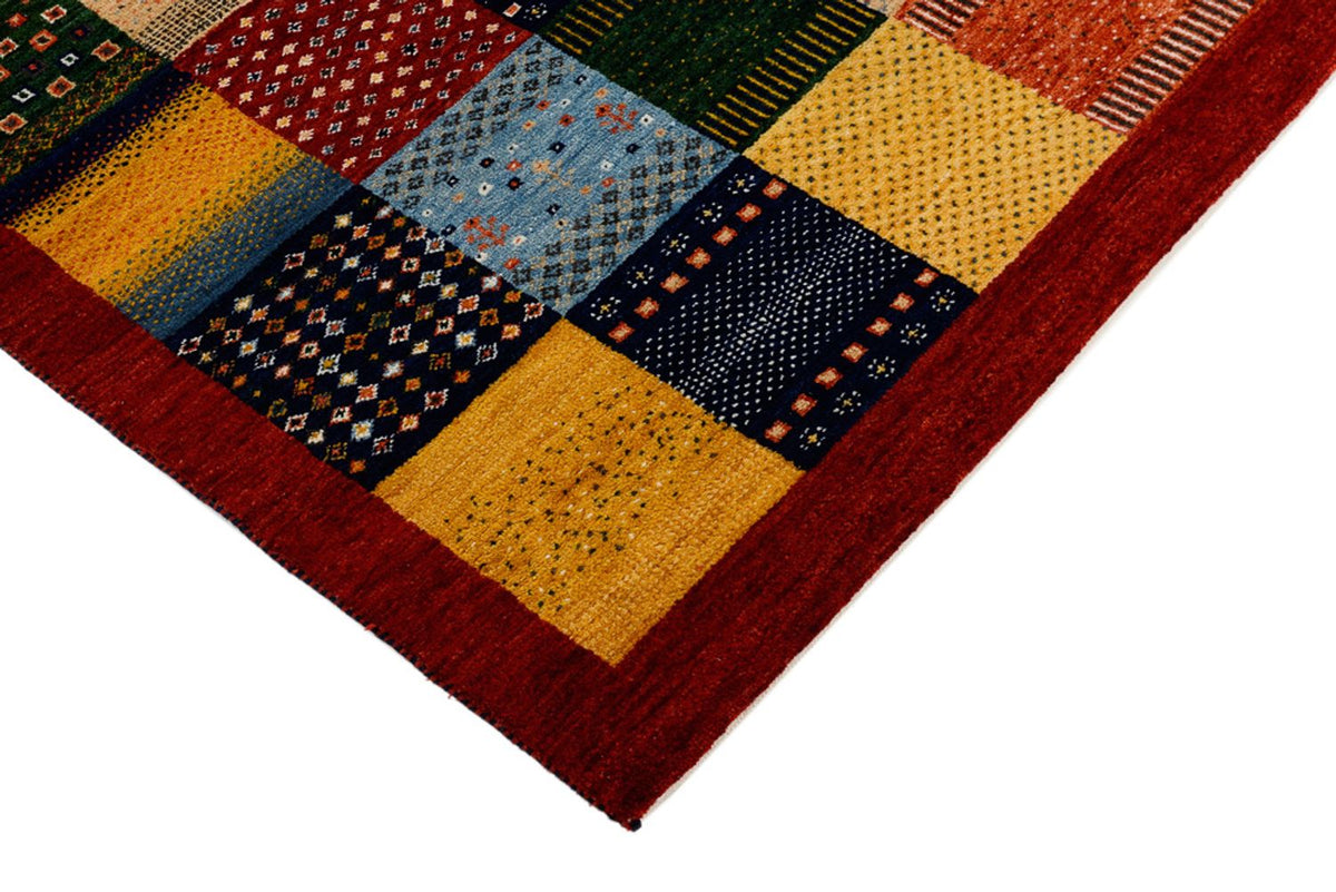 Tappeto Gabbeh - Loribaft Indus - 162 x 91 cm - multicolore