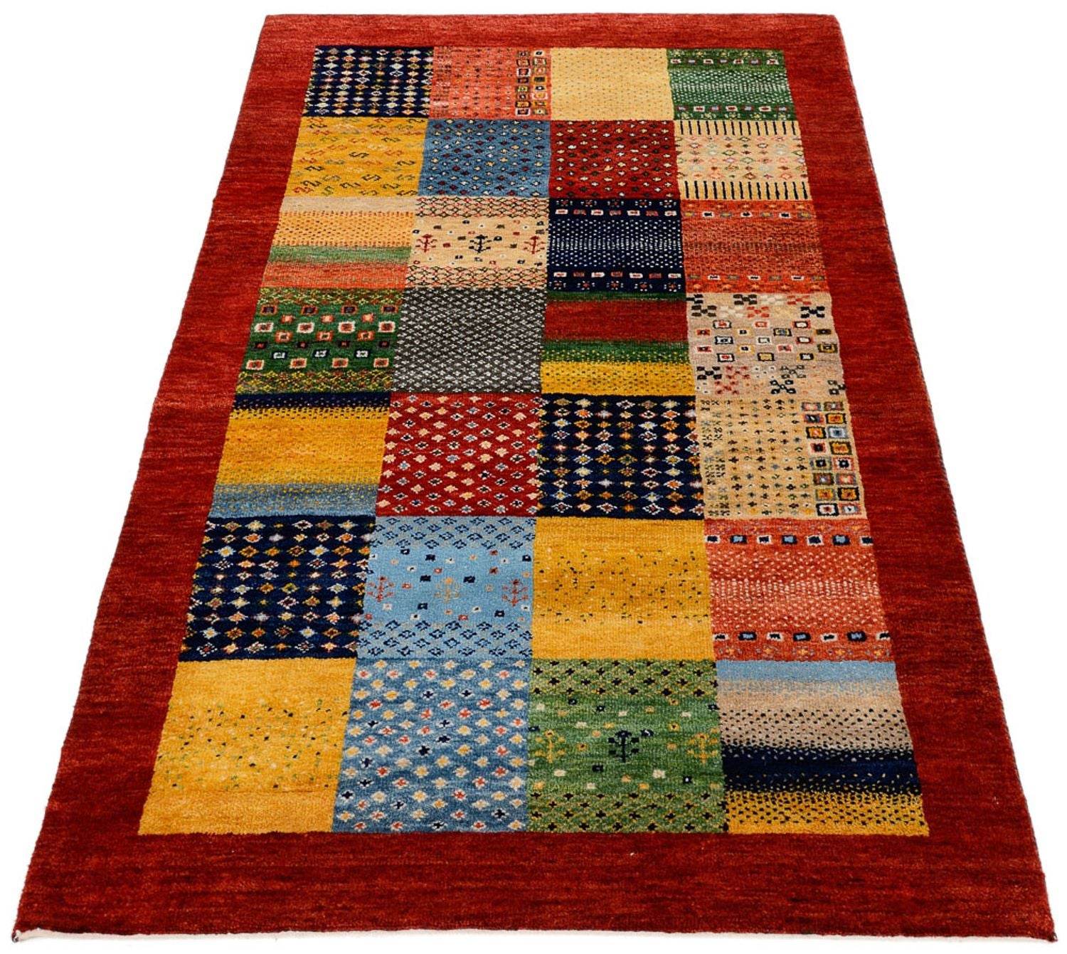 Tappeto Gabbeh - Loribaft Indus - 163 x 96 cm - multicolore