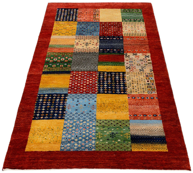Tappeto Gabbeh - Loribaft Indus - 163 x 96 cm - multicolore