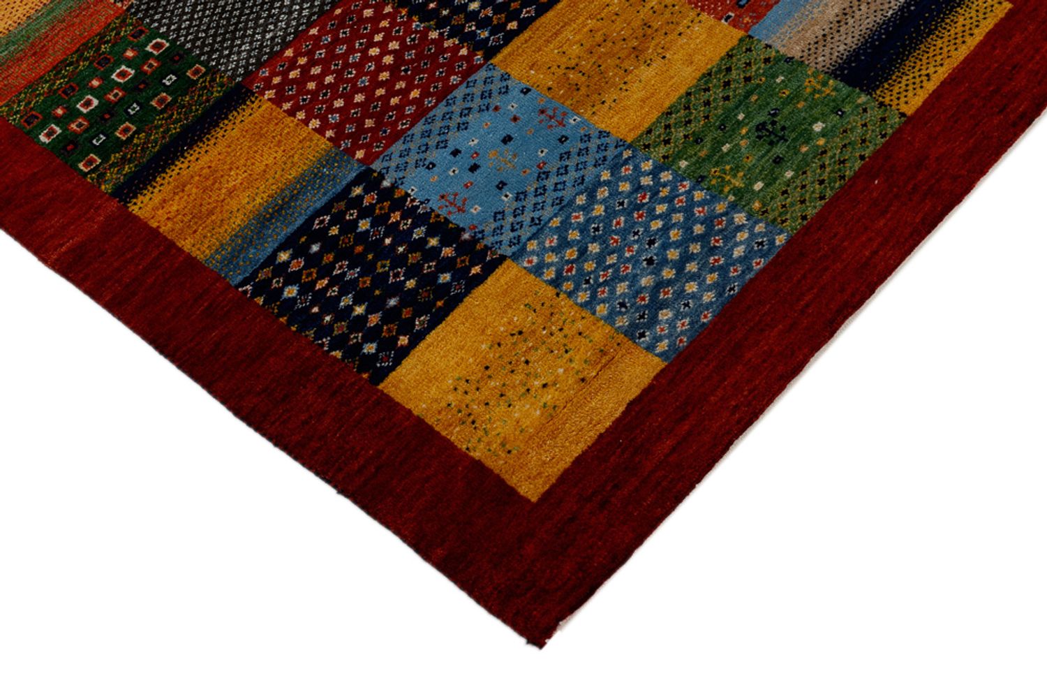 Tappeto Gabbeh - Loribaft Indus - 163 x 96 cm - multicolore
