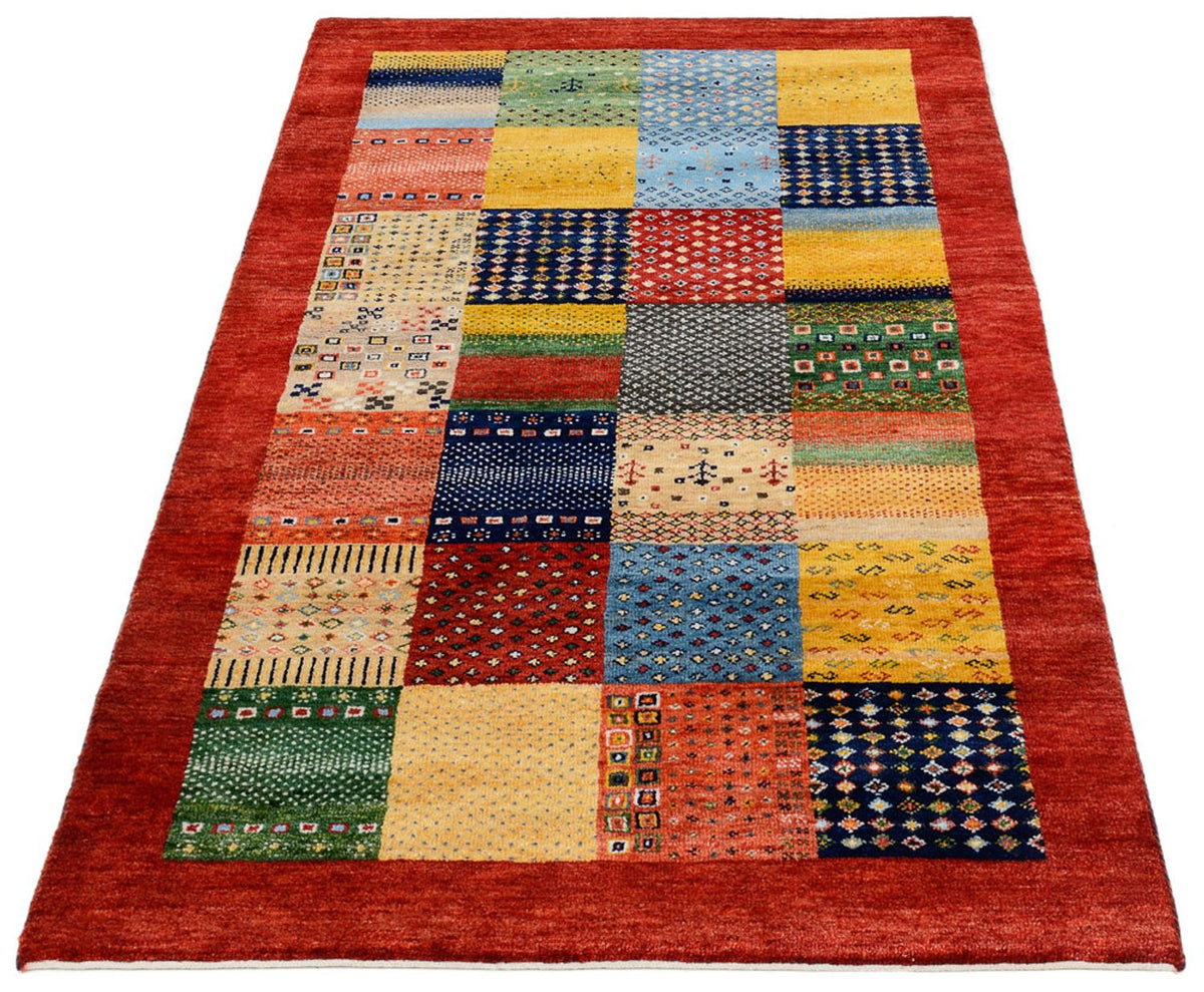 Tappeto Gabbeh - Loribaft Indus - 163 x 96 cm - multicolore