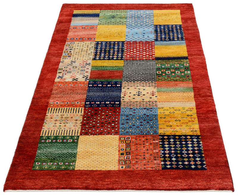 Tappeto Gabbeh - Loribaft Indus - 163 x 96 cm - multicolore
