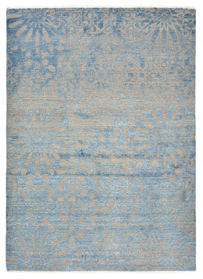 Tappeto di design - 240 x 173 cm - blu mare