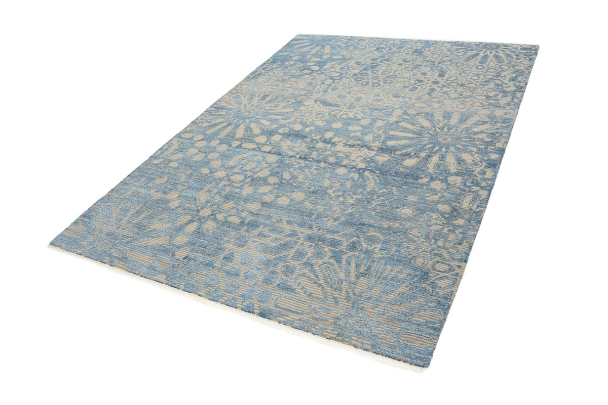Tappeto di design - 240 x 173 cm - blu mare