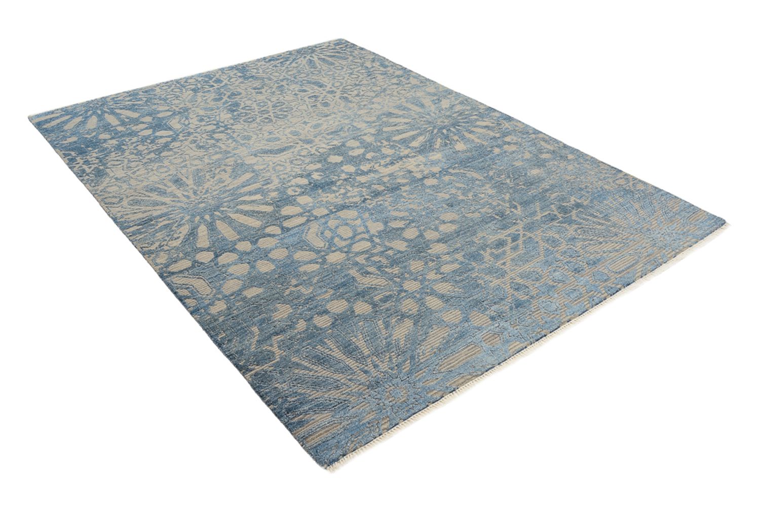 Tappeto di design - 240 x 173 cm - blu mare