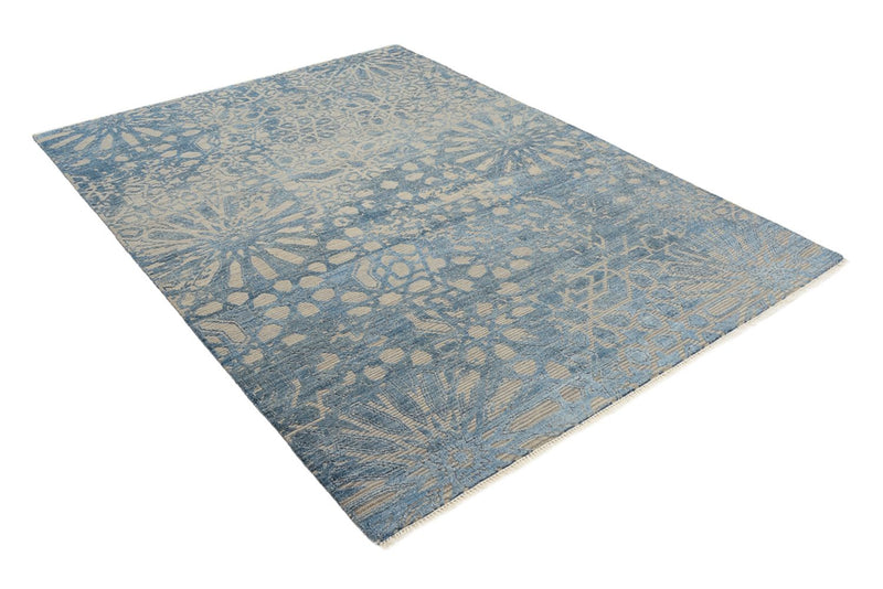 Tappeto di design - 240 x 173 cm - blu mare