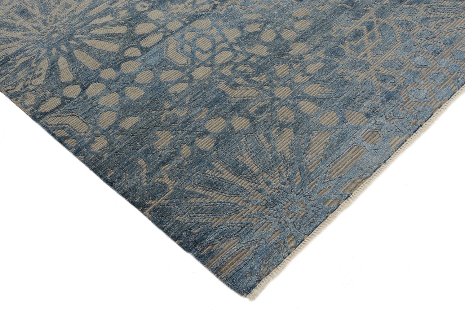 Tappeto di design - 240 x 173 cm - blu mare