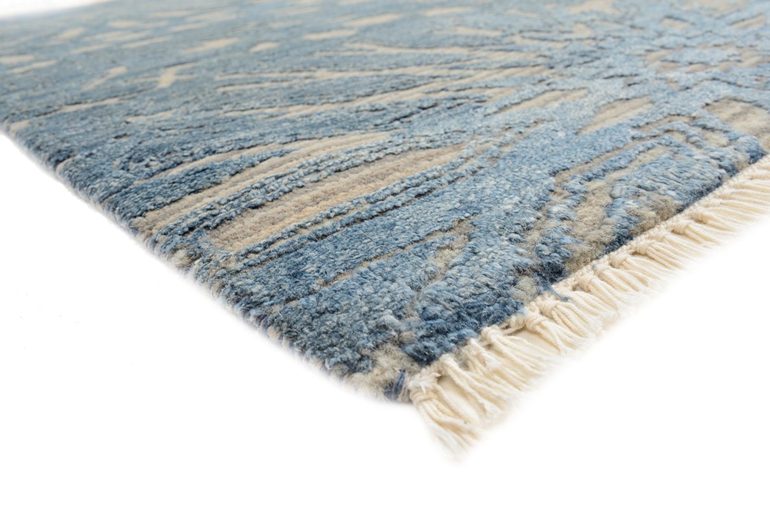 Tappeto di design - 240 x 173 cm - blu mare