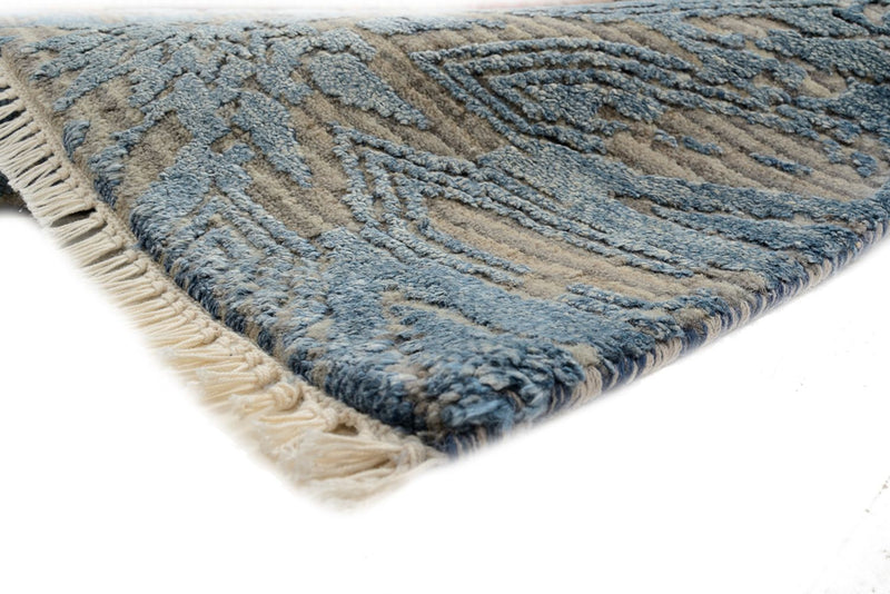 Tappeto di design - 240 x 173 cm - blu mare