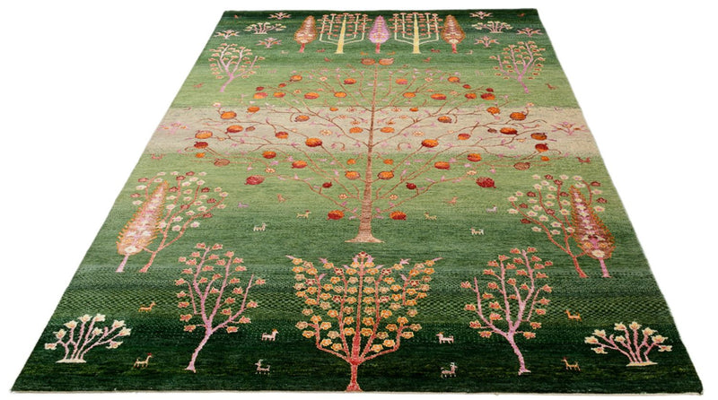 Tappeto Gabbeh - Loribaft Indus - 246 x 171 cm - multicolore
