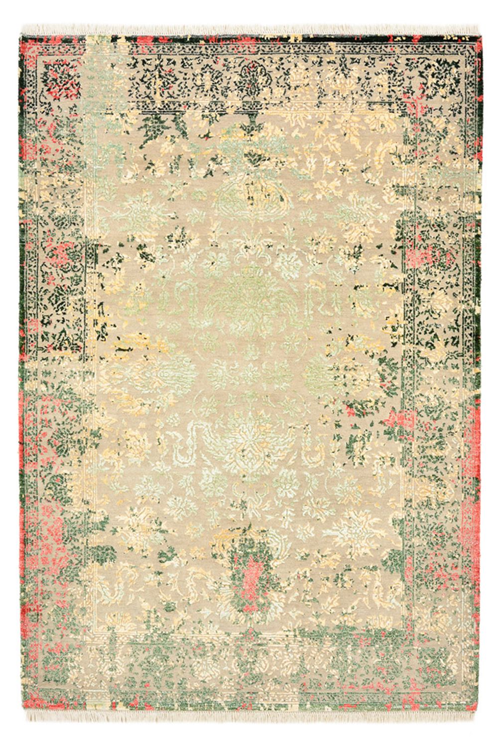Tappeto di design - 188 x 130 cm - beige chiaro