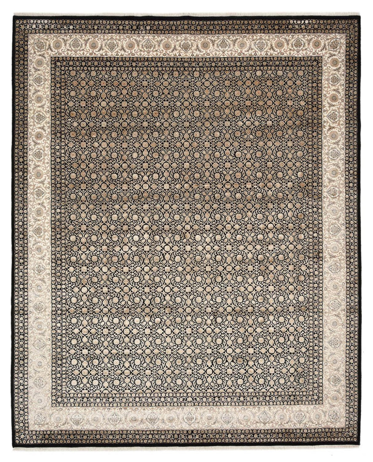 Tappeto orientale - Bidjar - Indo - 303 x 246 cm - beige scuro