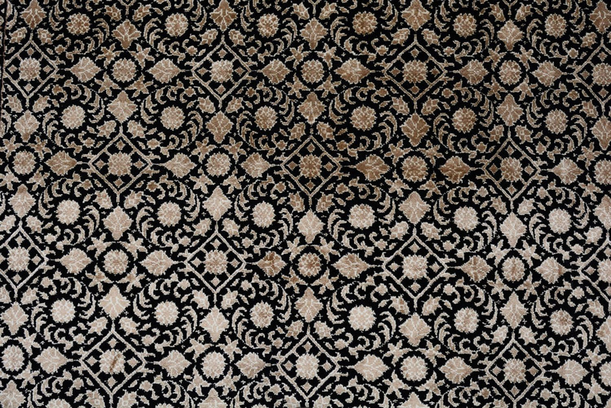 Tappeto orientale - Bidjar - Indo - 204 x 141 cm - beige scuro