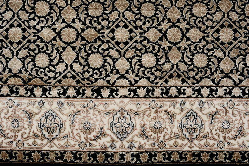 Tappeto orientale - Bidjar - Indo - 203 x 144 cm - beige scuro
