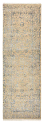 Tappeto corsia Tappeto di design - 243 x 83 cm - sabbia