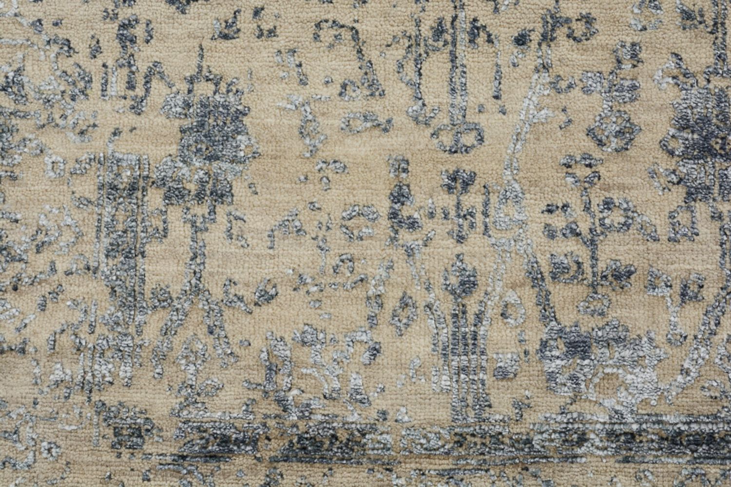 Tappeto corsia Tappeto di design - 243 x 83 cm - sabbia