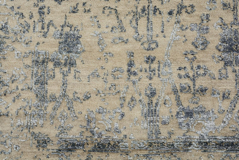 Tappeto corsia Tappeto di design - 243 x 83 cm - sabbia