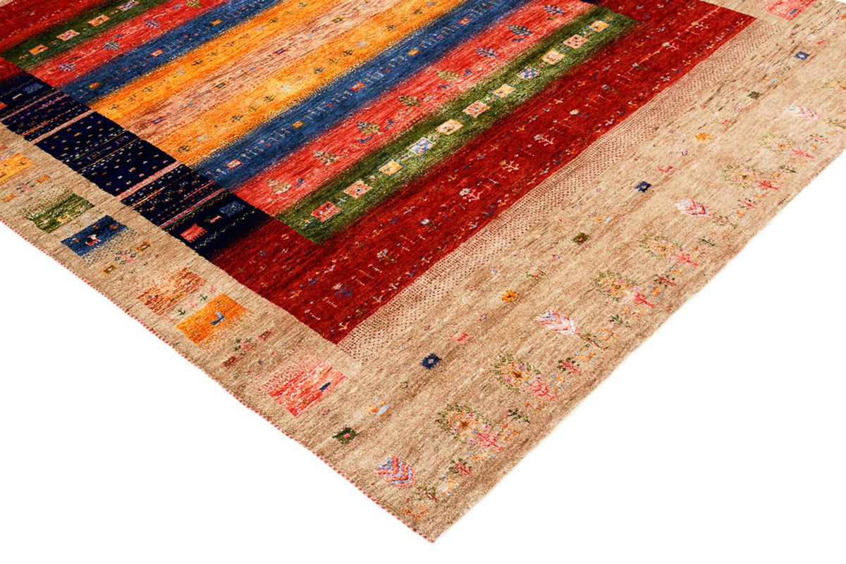 Tappeto Gabbeh - Loribaft Indus - 244 x 173 cm - multicolore