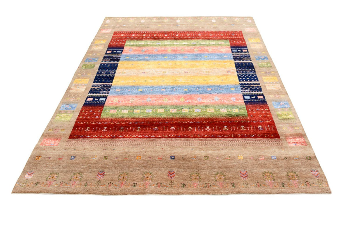 Tappeto Gabbeh - Loribaft Indus - 244 x 173 cm - multicolore