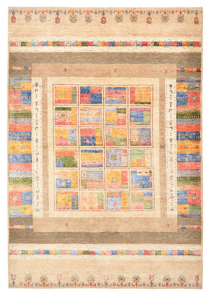 Tappeto Gabbeh - Loribaft Indus - 244 x 171 cm - multicolore